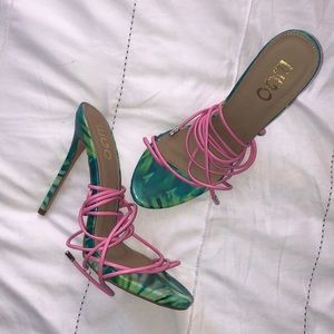 EGO Gelato Lace-up Heels SOLD OUT